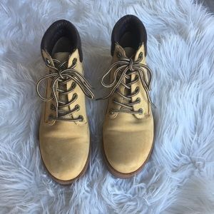 Aldo Heeled Work Boots - Like NEW